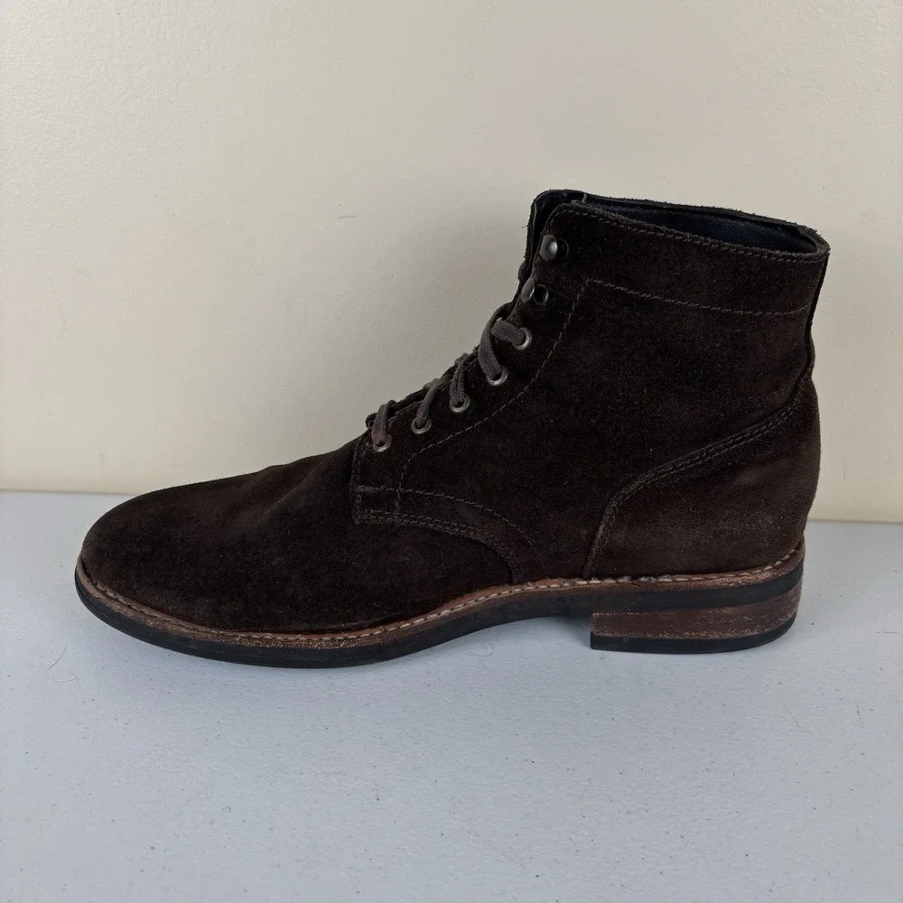 Thursday Boot Co President Mens‎ Size 10 Brown Suede Lace Up Casual